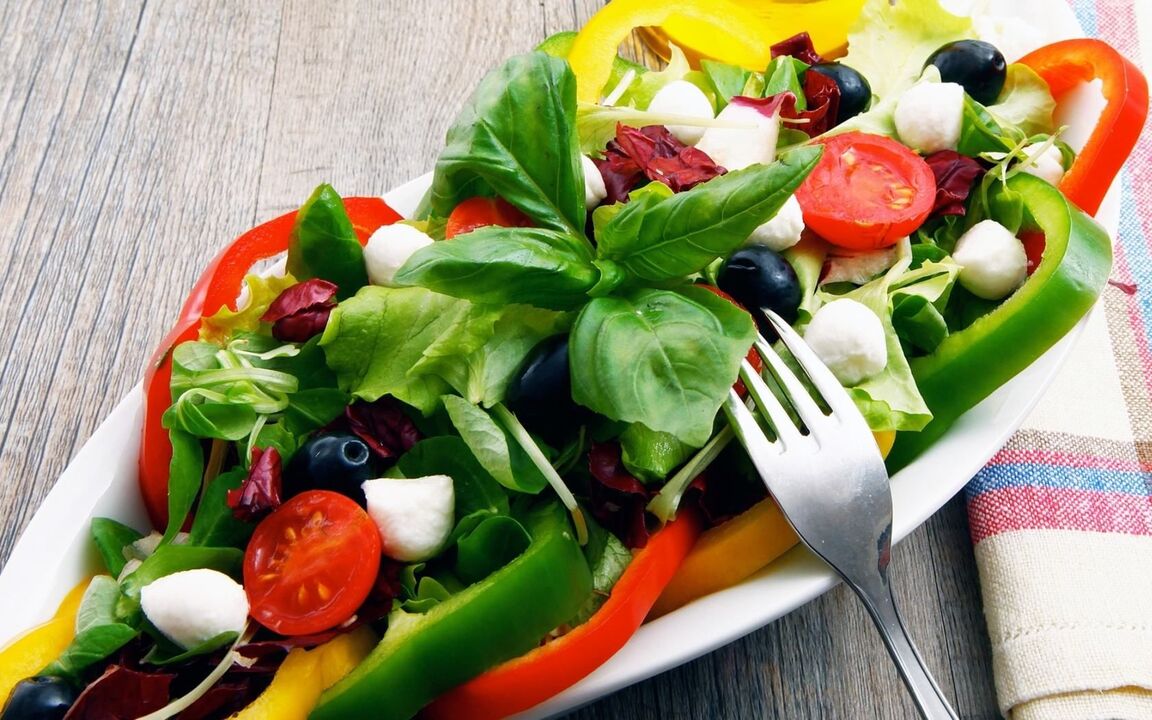 υγιεινή σαλάτα για απώλεια βάρους