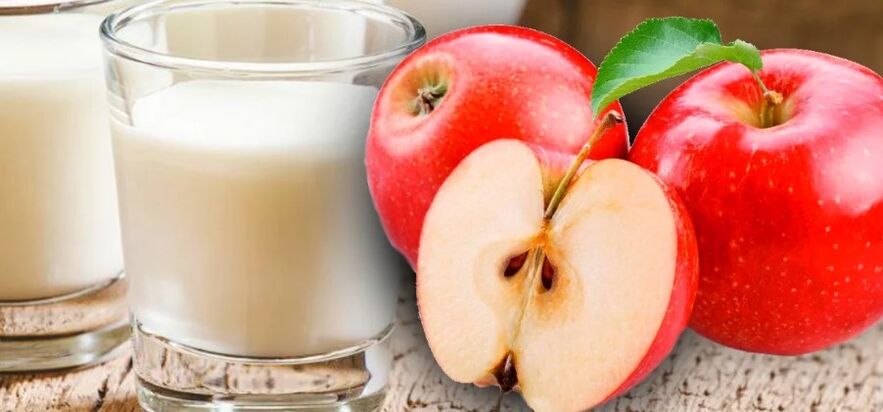 Δίαιτα kefir-apple